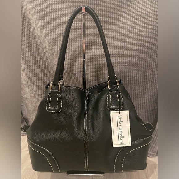 NWT Viola Castellani Milano Satchel - Picture 9 of 11